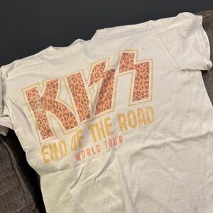 Kiss Kids White and Orange Tour T-Shirt
